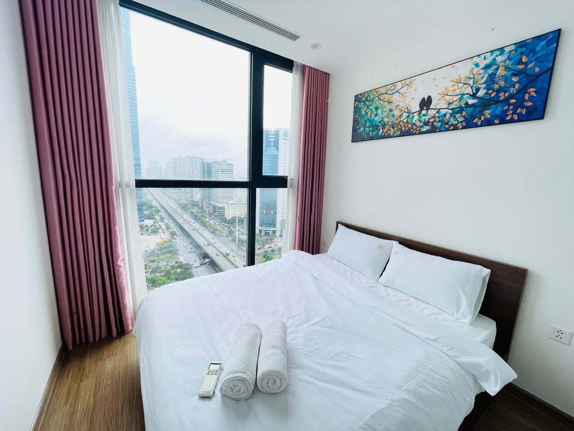 Nanahousing-Vinhomes Skylake-Luxury Apartment Near Keangnam Hanoi Dış mekan fotoğraf